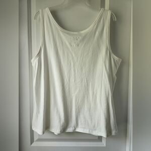 Candace Cameron Bure White Tank Top